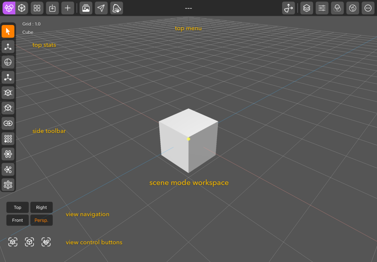 DGArt Scene Interface