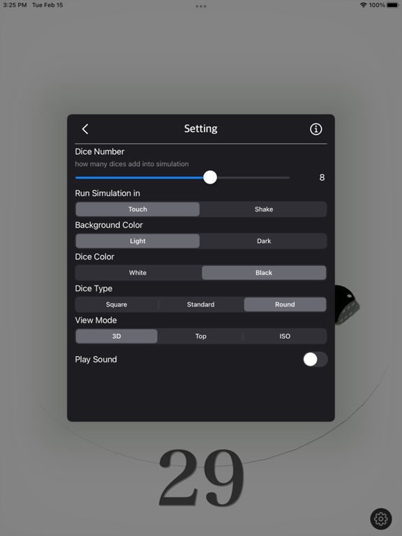 3D_Dice_Plus iPadOS App Screenshot 3