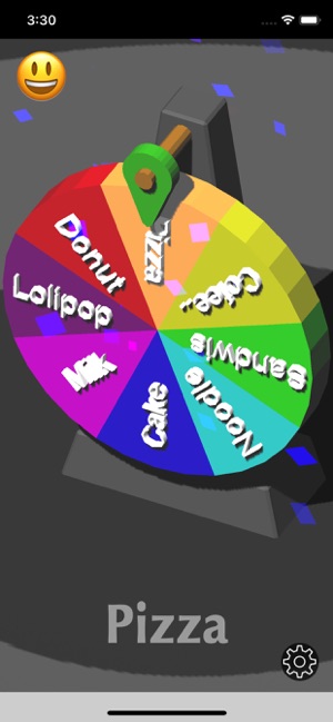 3D Wheel Spinner iOS App for iPhone and iPad