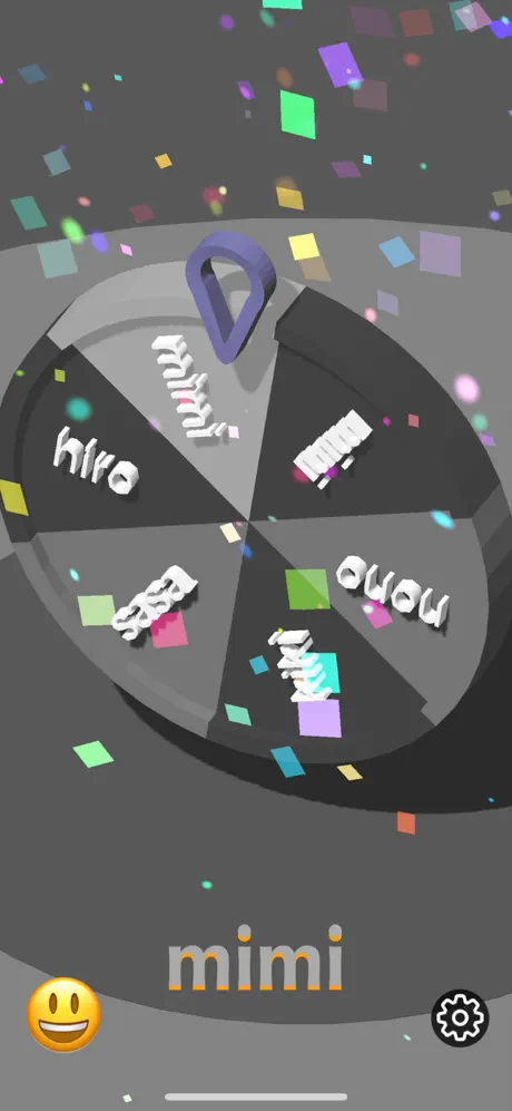 3D_Wheel_Spinner iOS App Screenshot 3