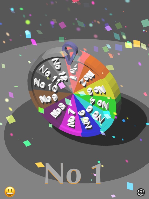 3D_Wheel_Spinner iPadOS App Screenshot 1