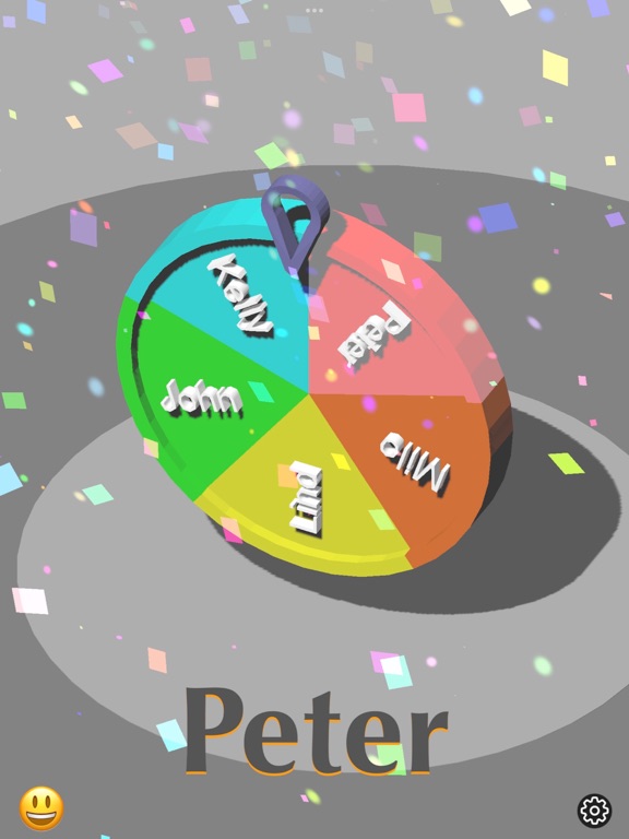 3D_Wheel_Spinner iPadOS App Screenshot 6