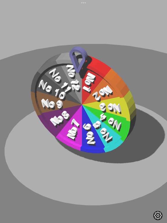 3D_Wheel_Spinner iPadOS App Screenshot 9