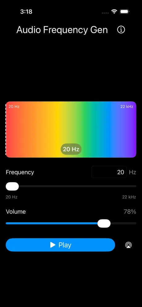 Audio_Frequency_Gen_Pro iOS App Screenshot 6