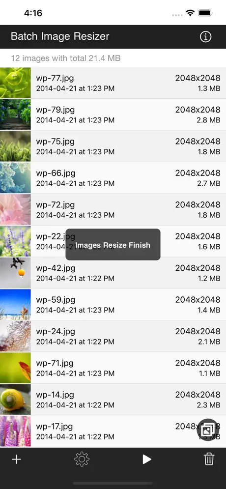 Batch_Image_Resize iOS App Screenshot 10