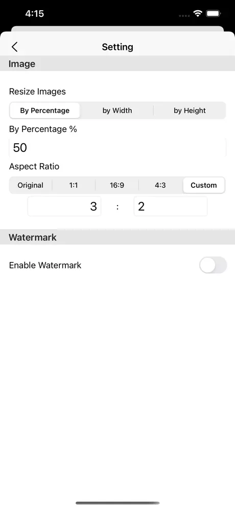 Batch_Image_Resize iOS App Screenshot 5