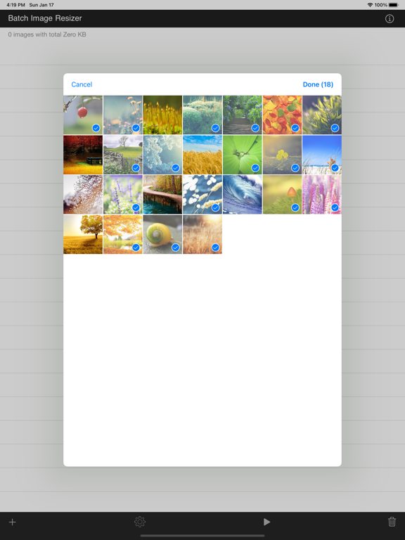 Batch_Image_Resize iPadOS App Screenshot 3