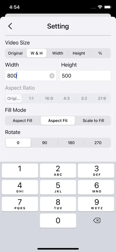 Batch_Videos_Edit iOS App Screenshot 6