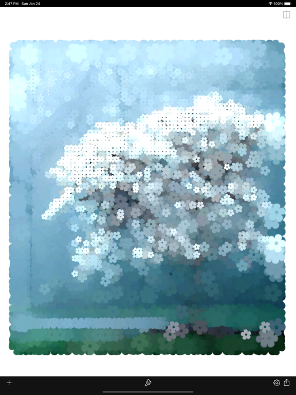Bubble_Photo_Paint iPadOS App Screenshot 2