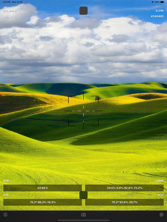 Camera_Color_Picker_Plus iPadOS App Screenshot 5