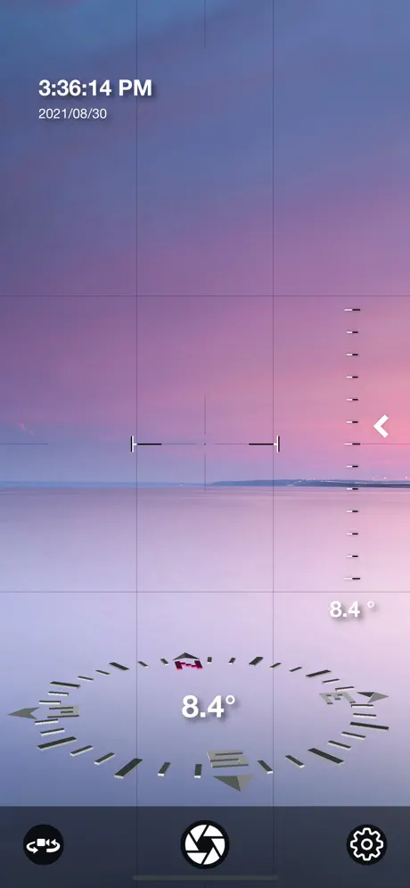 Compass_Camera iOS App Screenshot 1