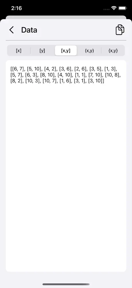 Data_Generator_Plus iOS App Screenshot 3