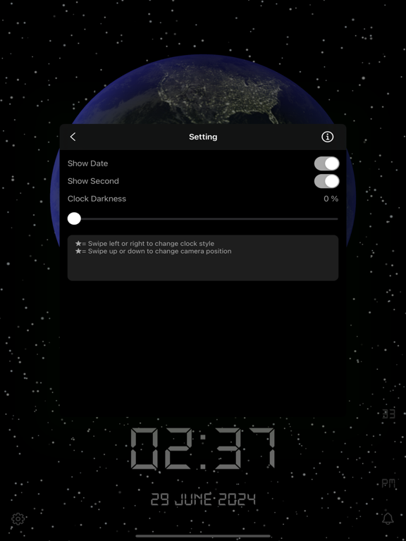 Earth_Clock_Plus iPadOS App Screenshot 10