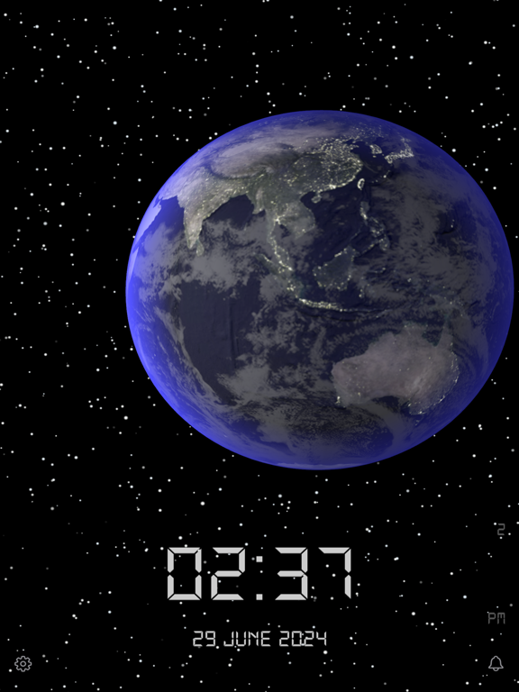 Earth_Clock_Plus iPadOS App Screenshot 2