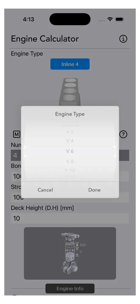 Engine_Calculator_Plus iOS App Screenshot 3