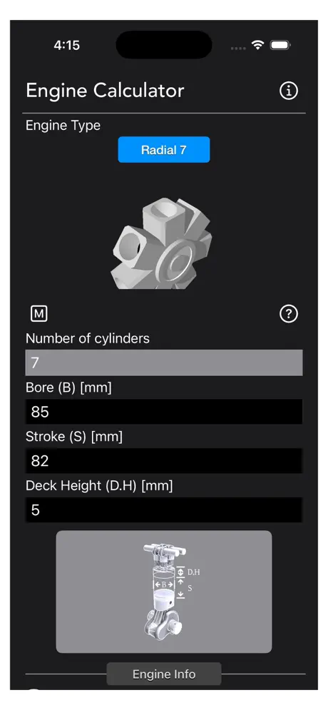 Engine_Calculator_Plus iOS App Screenshot 6