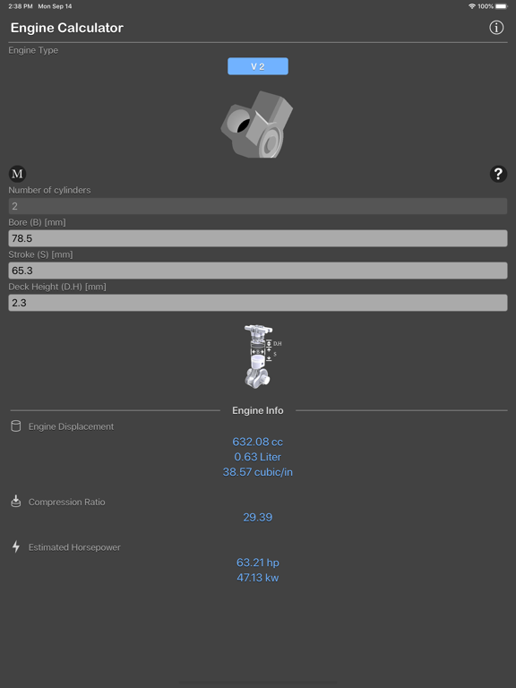 Engine_Calculator_Plus iPadOS App Screenshot 10