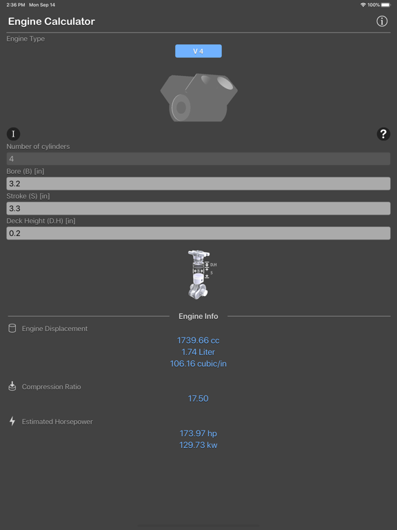 Engine_Calculator_Plus iPadOS App Screenshot 7