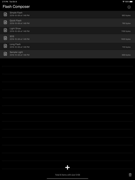 Flash_Composer iPadOS App Screenshot 3