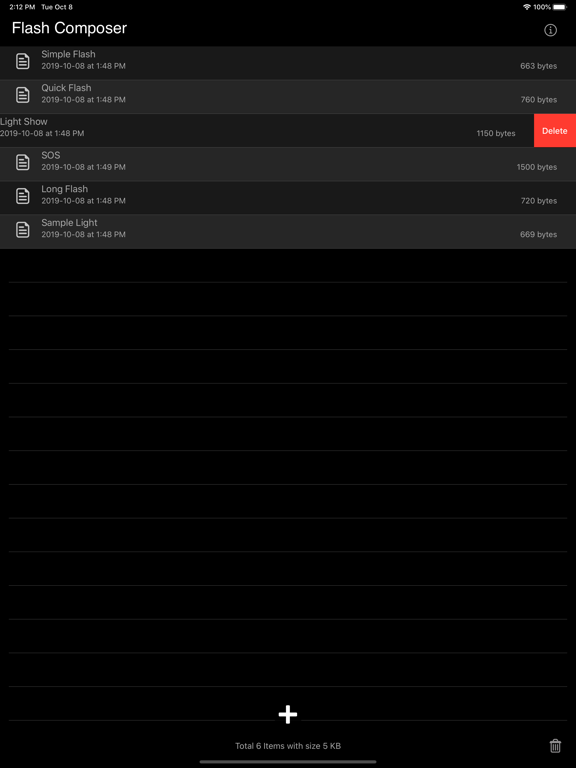 Flash_Composer iPadOS App Screenshot 8