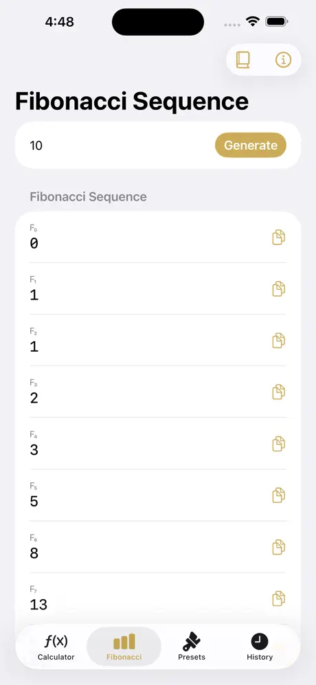 Golden_Ratio_Calculator_Plus iOS App Screenshot 3