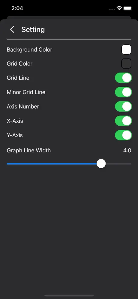 Graph_Calc_Plus iOS App Screenshot 3