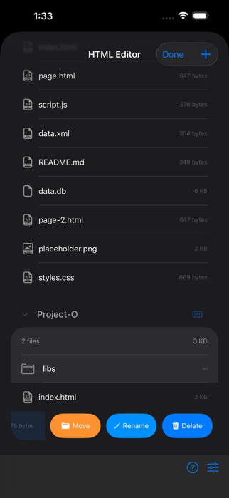 Html_Editor_Plus iOS App Screenshot 8