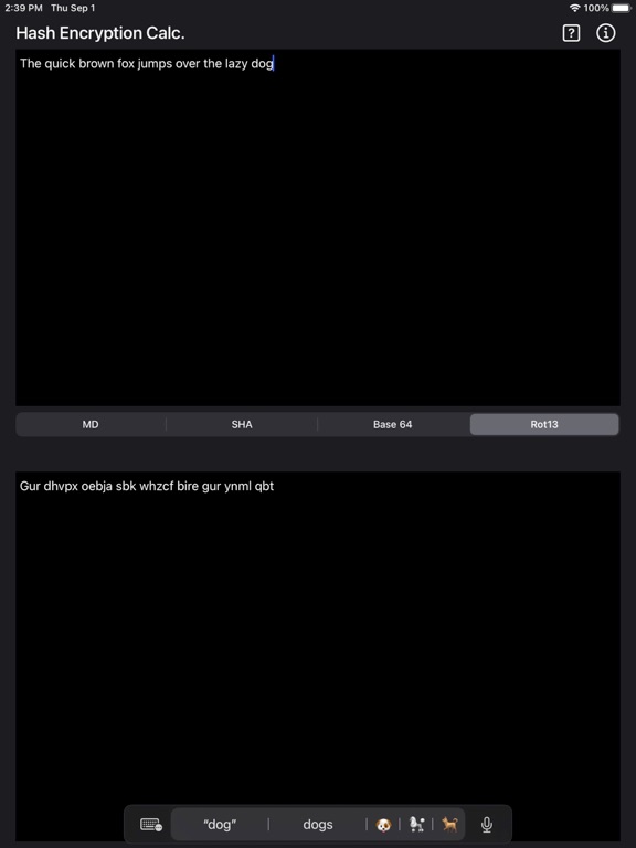Hash_and_Encryption_Calculator iPadOS App Screenshot 8