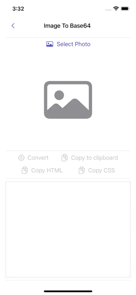 Image_to_Base64_Plus iOS App Screenshot 4