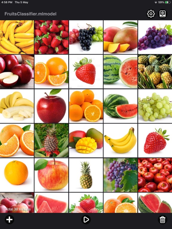 Images_Classifier iPadOS App Screenshot 1