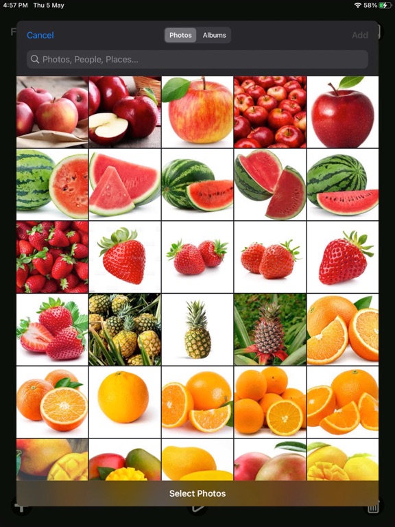 Images_Classifier iPadOS App Screenshot 6