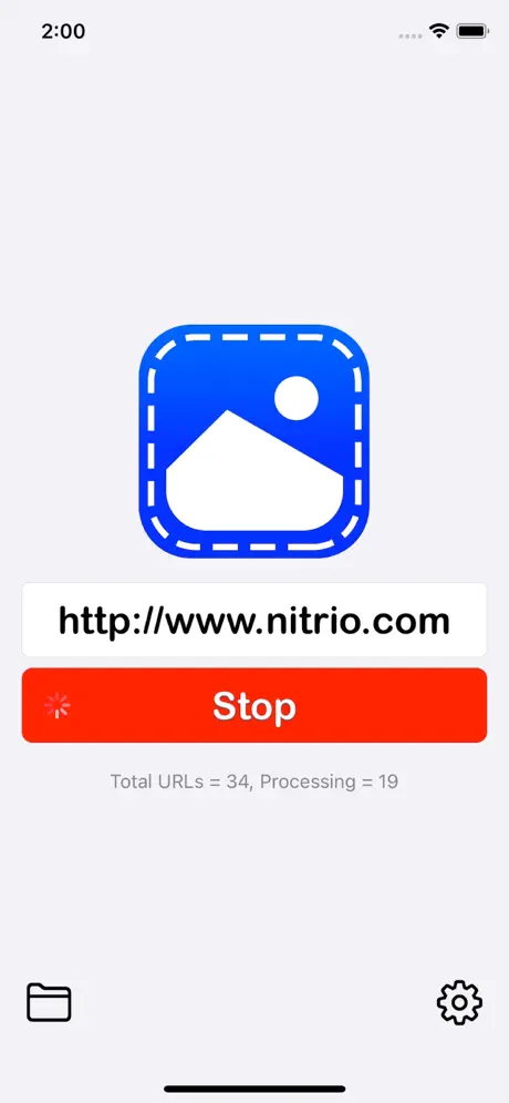 Images_Crawler iOS App Screenshot 2