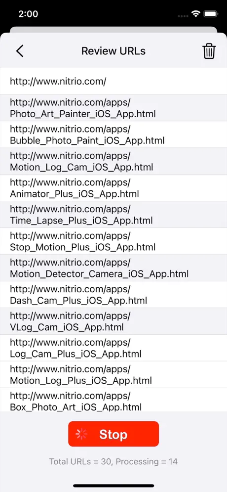 Images_Crawler iOS App Screenshot 5