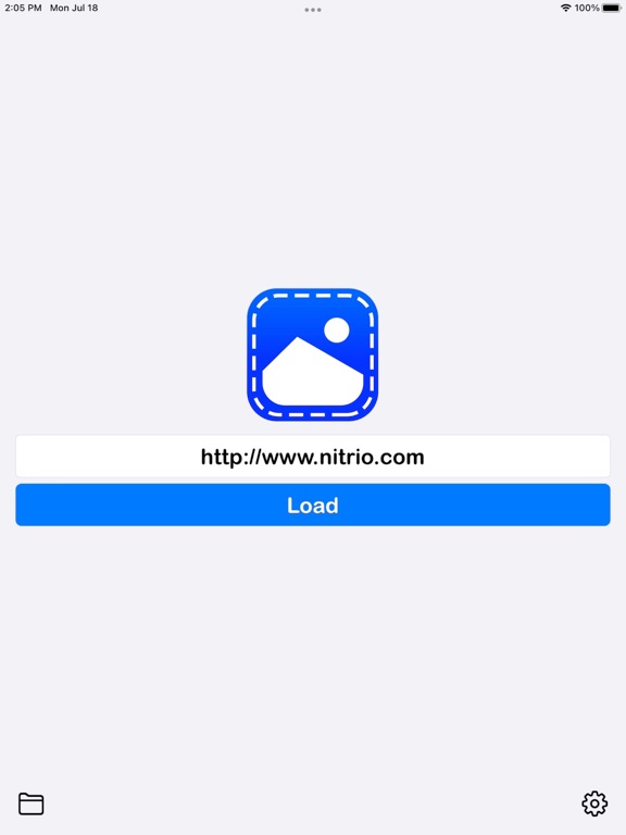 Images_Crawler iPadOS App Screenshot 1
