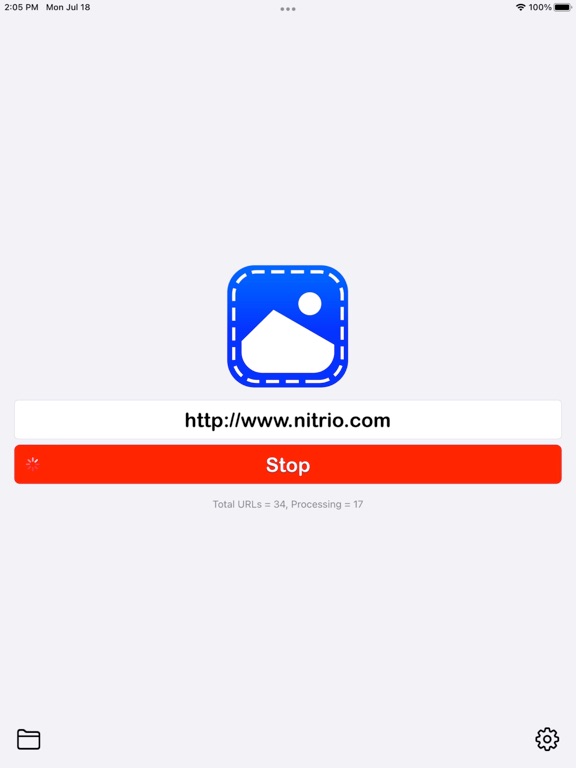 Images_Crawler iPadOS App Screenshot 2