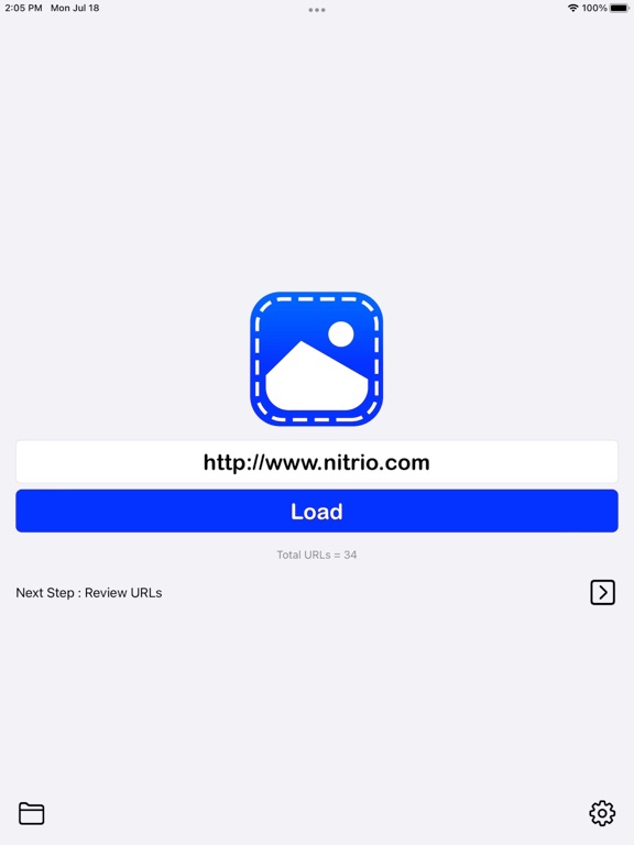 Images_Crawler iPadOS App Screenshot 3