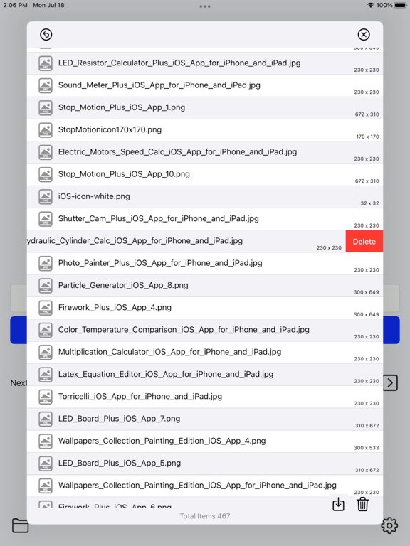Images_Crawler iPadOS App Screenshot 9