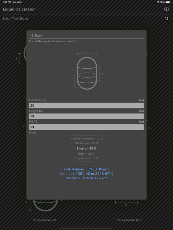 Liquid_Calculator iPadOS App Screenshot 6