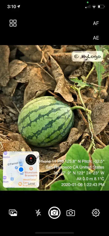 Log_Cam_Plus iOS App Screenshot 1