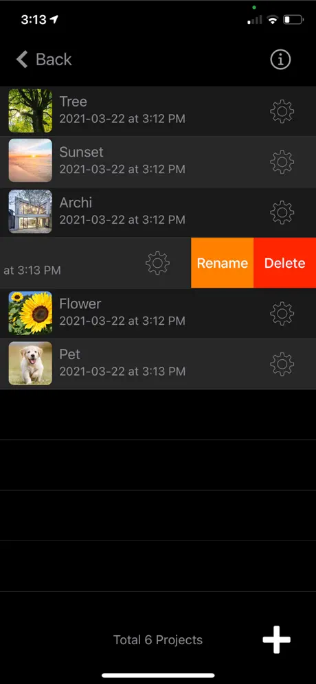 Log_Cam_Plus iOS App Screenshot 5