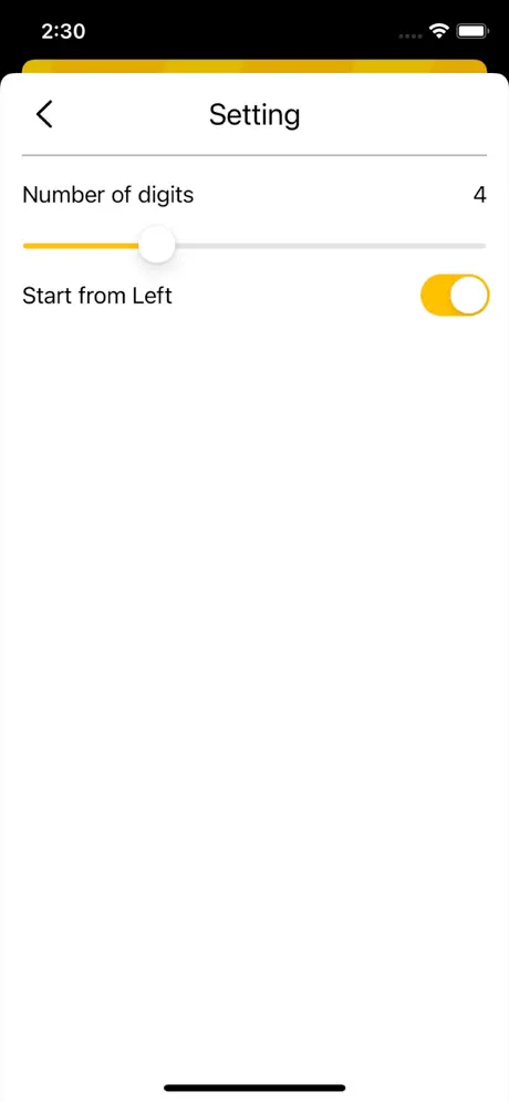 Lotto_Machine iOS App Screenshot 4