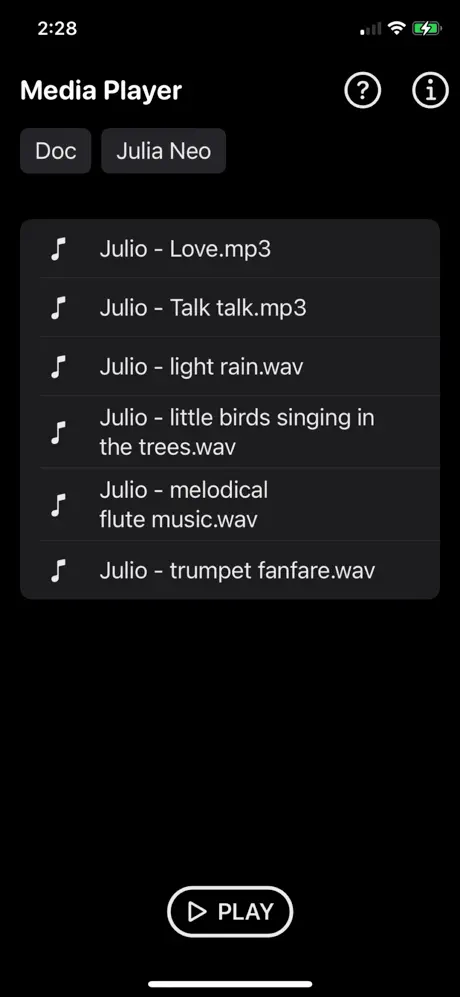 Media_Player_Plus iOS App Screenshot 4