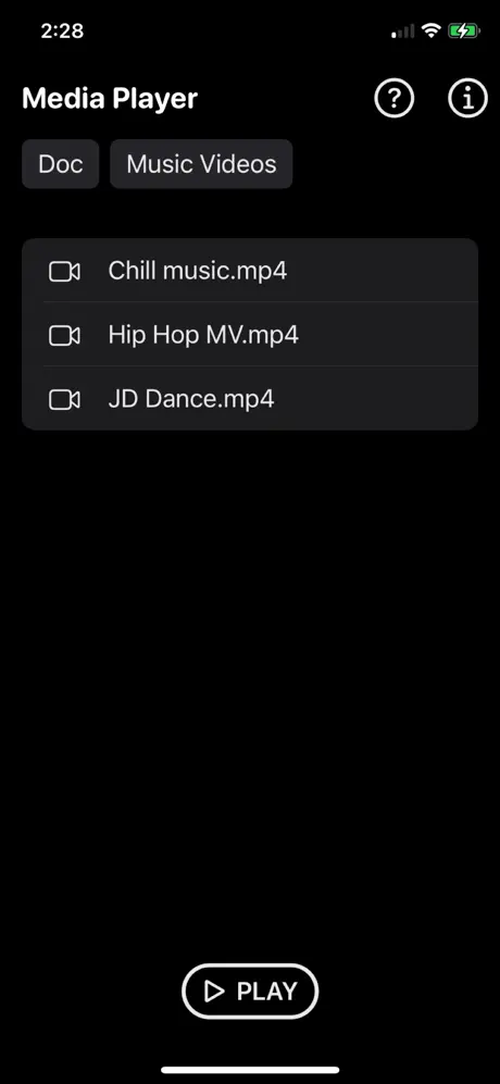 Media_Player_Plus iOS App Screenshot 5