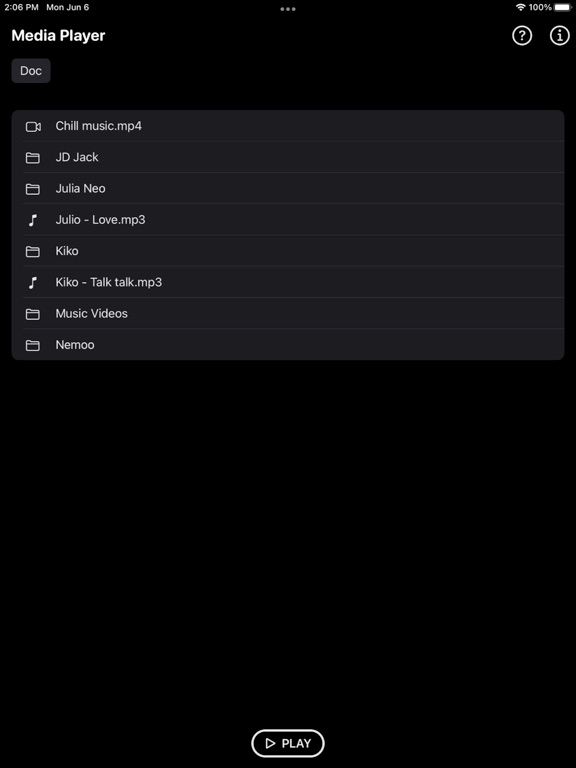 Media_Player_Plus iPadOS App Screenshot 3