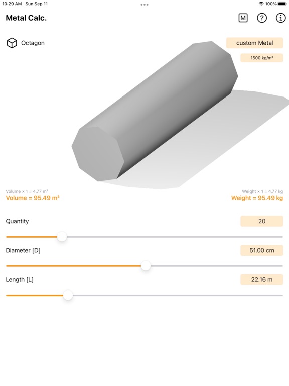 Metal_Calculator_Plus iPadOS App Screenshot 10