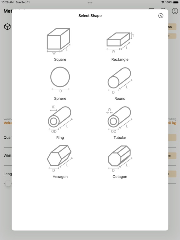 Metal_Calculator_Plus iPadOS App Screenshot 2