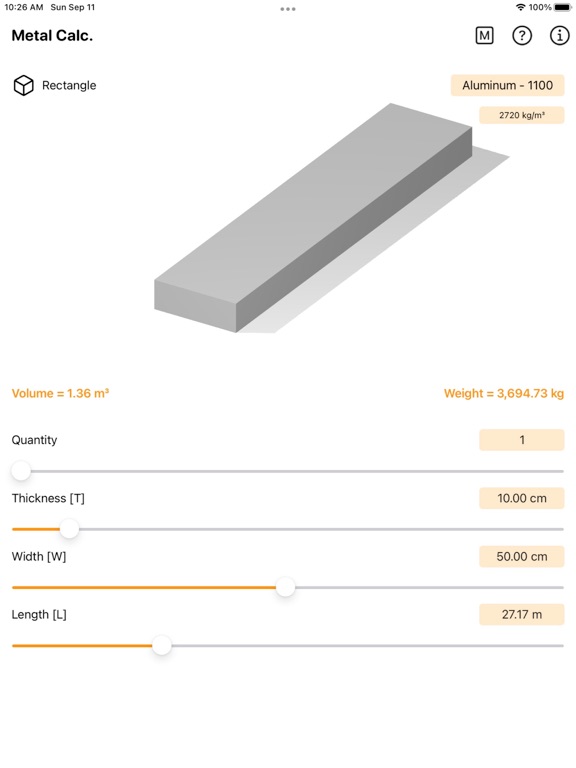 Metal_Calculator_Plus iPadOS App Screenshot 3