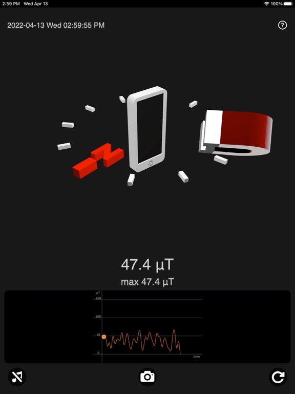 Metal_Detector_3D_Plus iPadOS App Screenshot 2