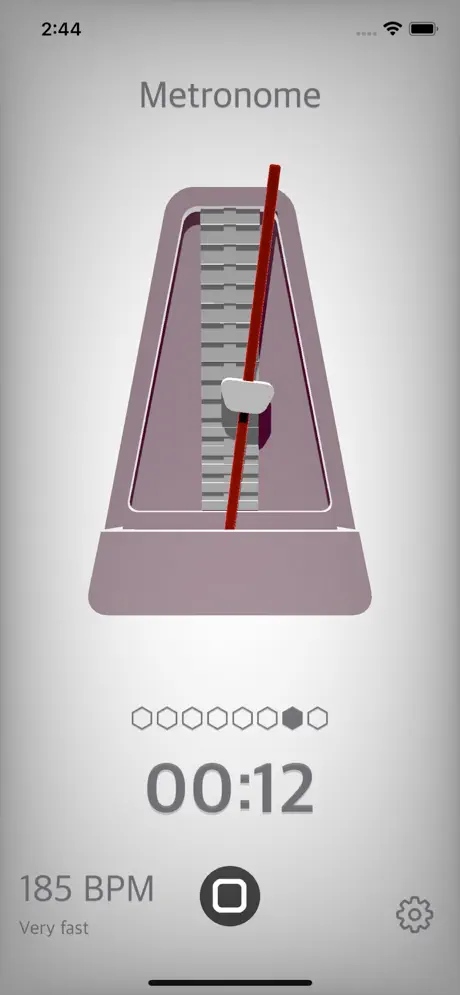 Metronome_3D_Plus iOS App Screenshot 5