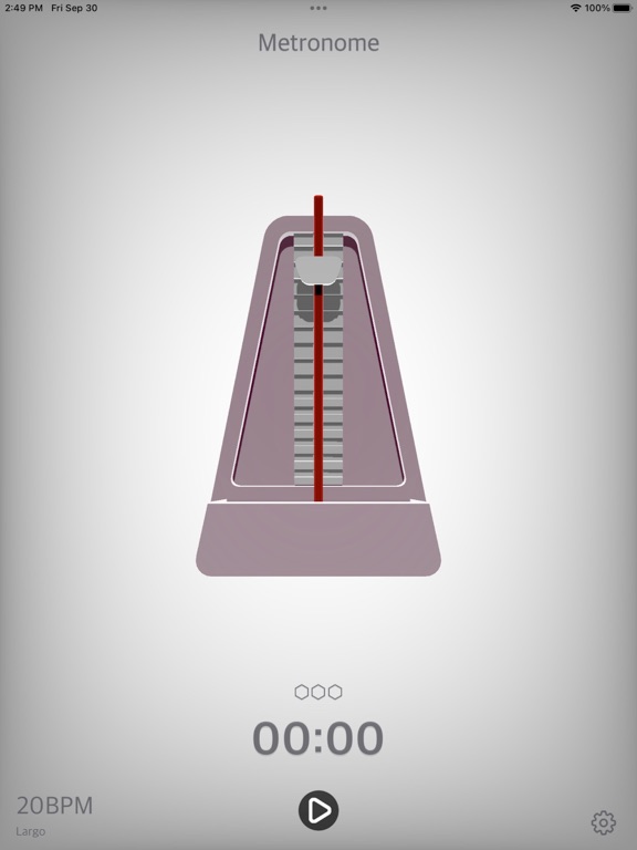 Metronome_3D_Plus iPadOS App Screenshot 6